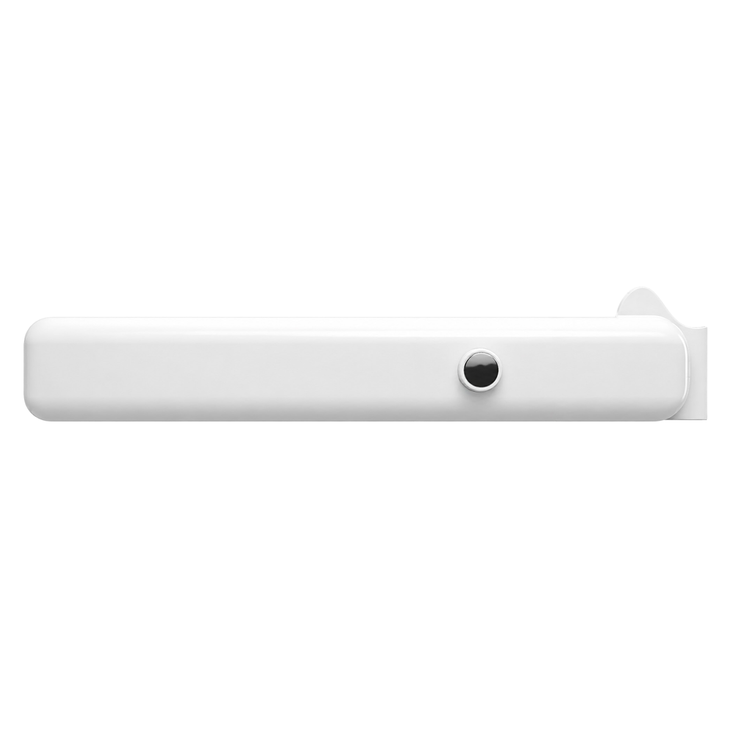 Side profile of the MetroBand wearable haptic headband featuring a slim lightweight design and adjustable magnetic fit system.